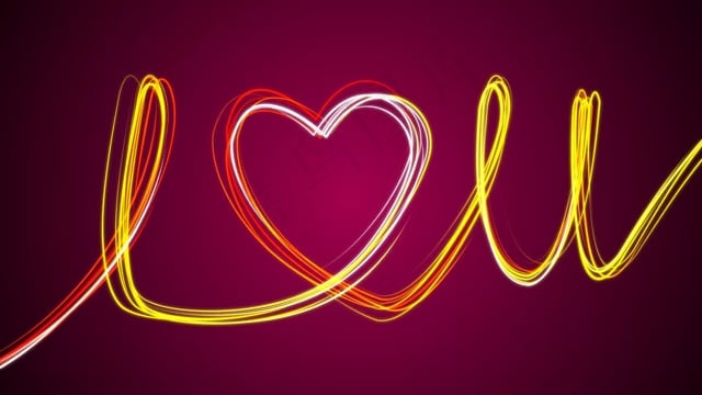 爱, 浪漫, 浪漫的, 心, 象征, 情人节