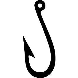 鱼钩 PNG免抠(263x262)