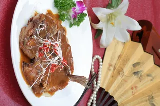 腊八醋烧卤鱼     38元 (2)