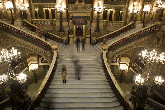 大剧院里的楼梯