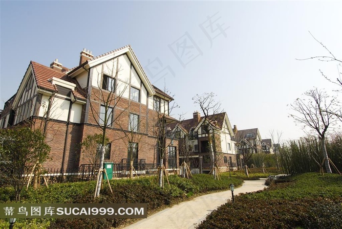英伦别墅建筑小区