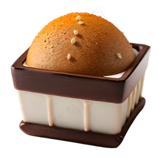 棕色免抠素材PNG巧克力牛奶甜点写实拍摄高清