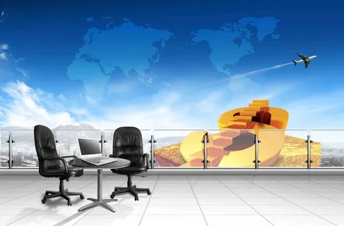 3D立体空间展示背景 3D立体空间展示背景