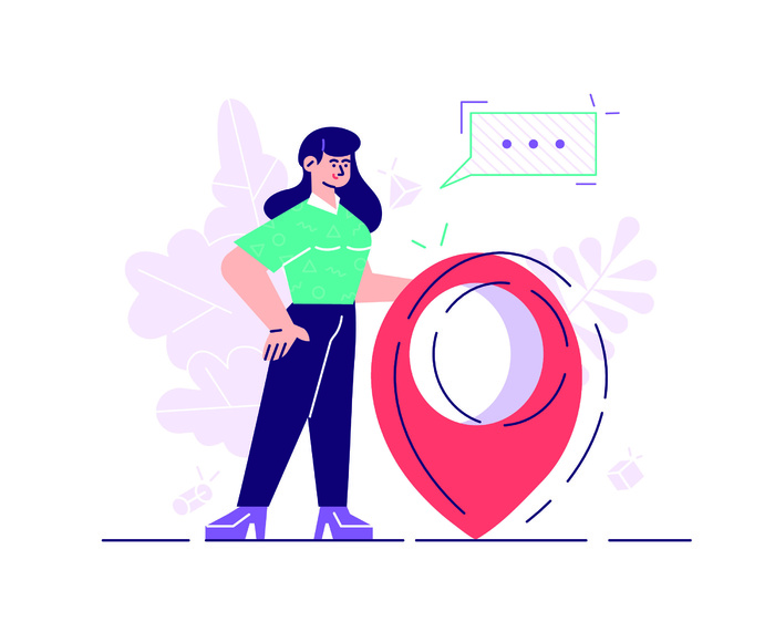 扁平化人物场景办公互联网等距ai矢量设计网页海报UI素材插画