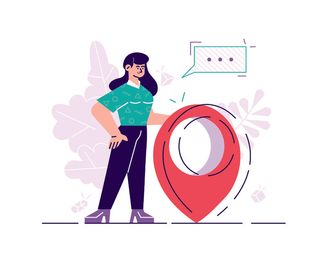 扁平化人物场景办公互联网等距ai矢量设计网页海报UI素材插画