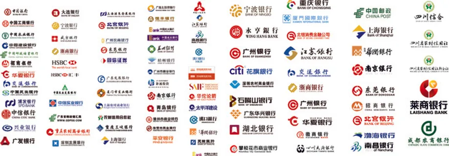 各大银行LOGO标志