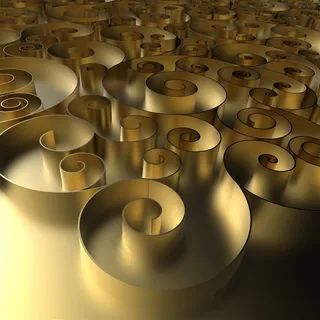 金色立体花纹背景高清图片 金色立体花纹背景高清图片