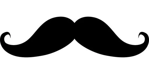 小胡子 PNG免抠(1280x640)