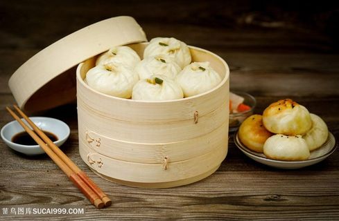 美味园笼包摄影图片 美味园笼包摄影图片