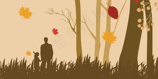 父亲节海报 父亲节插画 父亲节