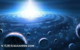 银河系行星高清素材
