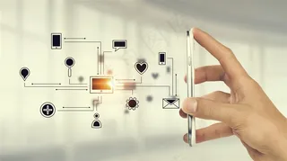 智能手机信息网络图标