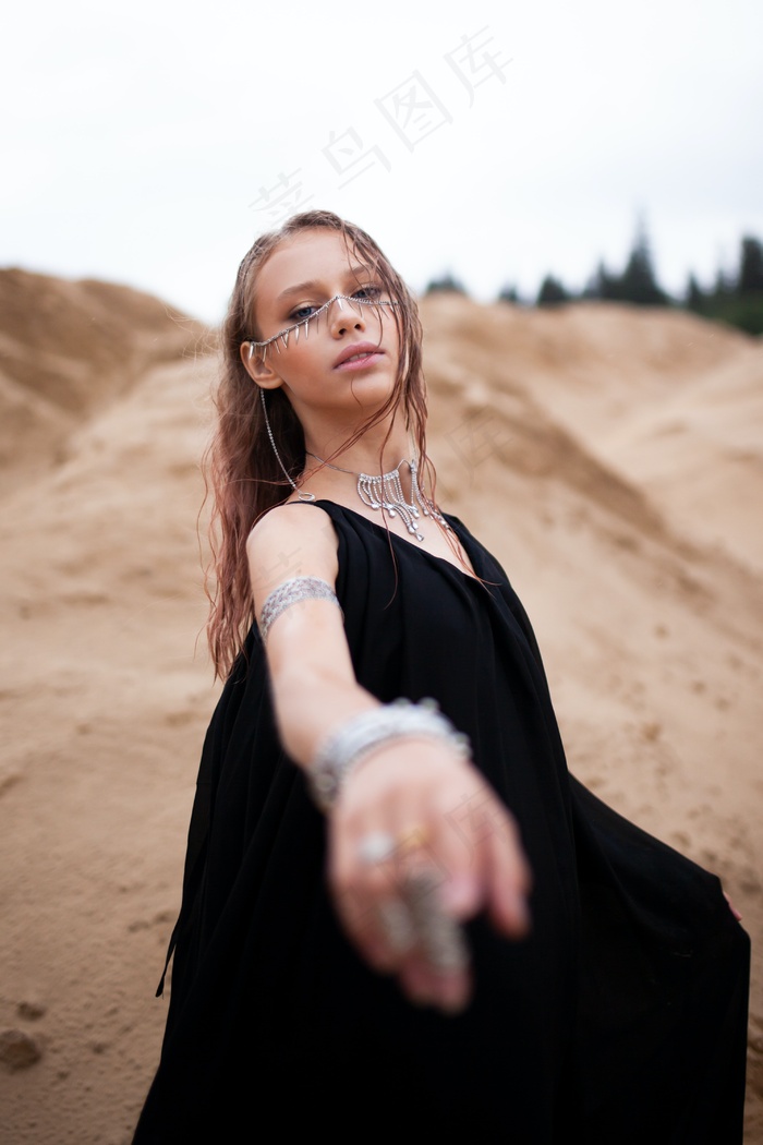 唯美风*模特图片