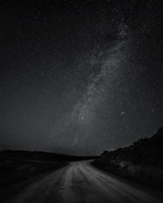 黑色星空摄影素材