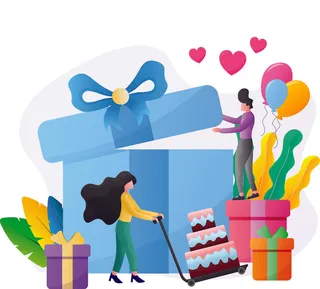 扁平化人物场景办公互联网等距ai矢量设计网页海报UI素材插画