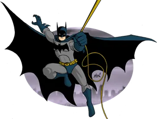 卡通蝙蝠侠人物素材