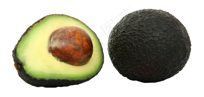 牛油果免抠图片