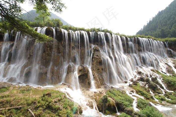 九寨沟大气风景图片