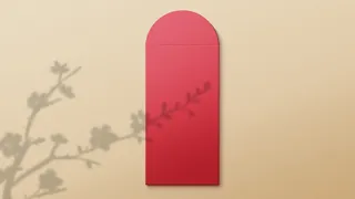 新年红包智能贴图VI样机展示