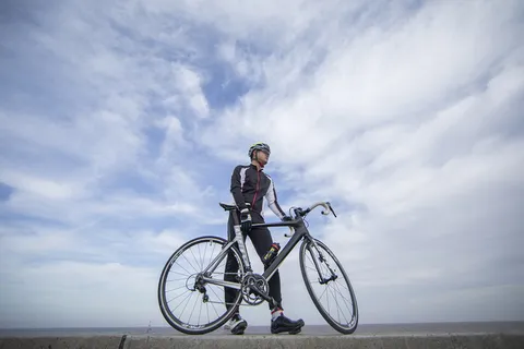 自行车骑行骑手