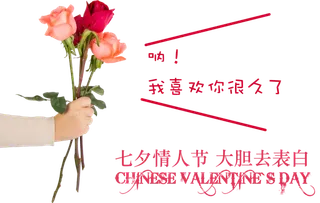 我喜欢你表白情人节