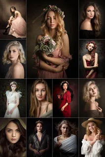 80张欧美美女艺术写真图片