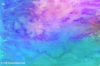 淡雅唯美水墨时尚背景