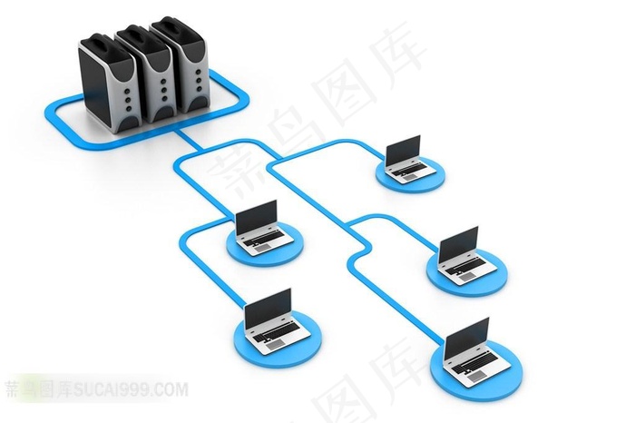 电子络总部和分机架线图