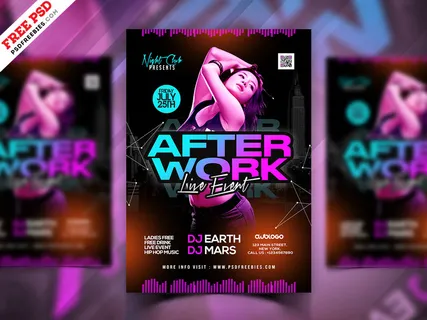 现场活动派对传单