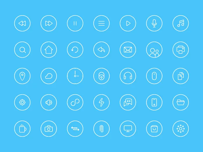 图标ai矢量素材psd模版下载