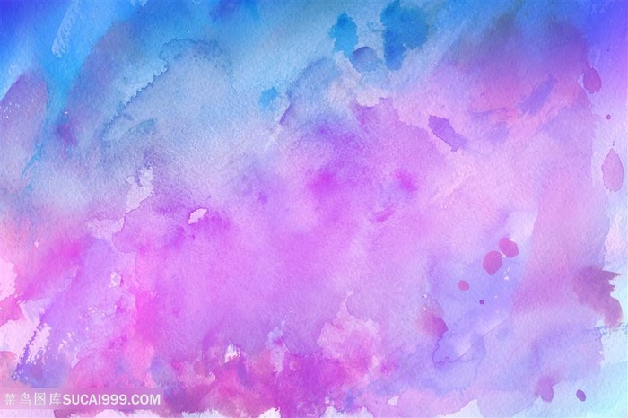 唯美水彩水墨背景