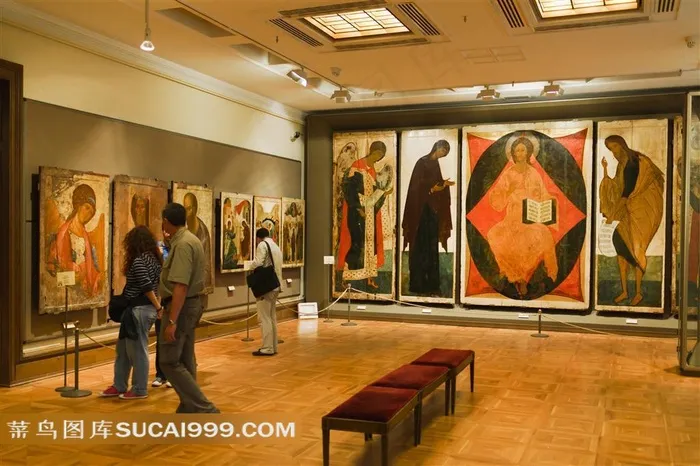 特列季亚科夫画廊古代圣像展厅