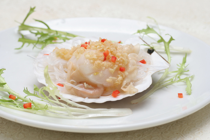 蒜茸粉丝蒸扇贝-4只