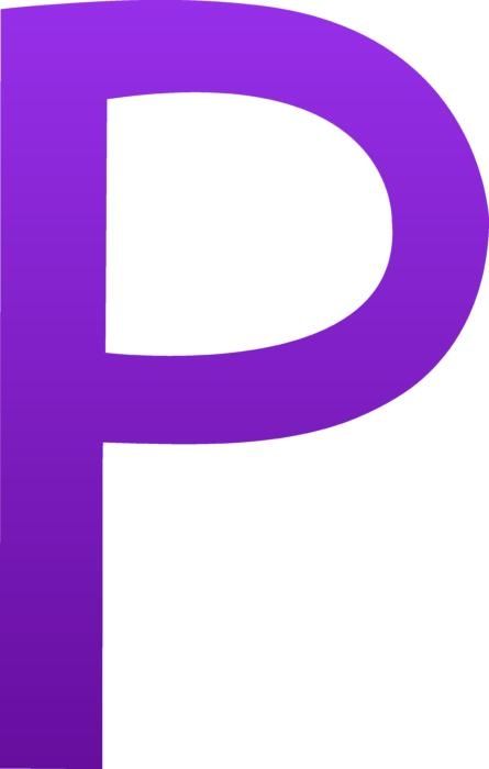 字母P PNG免抠(445x700)