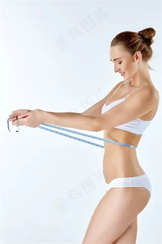 减肥瘦身美女素材