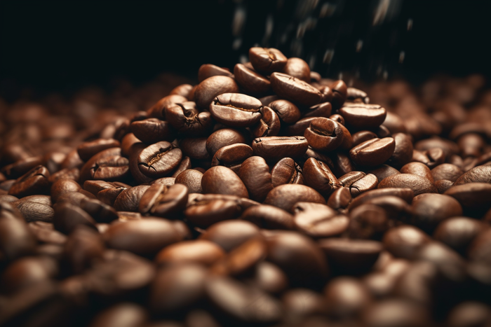 咖啡豆摄影图