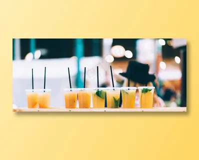 清新夏日夏季饮品摄影照片