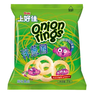 上好佳洋葱圈小吃超市商品白底图免抠实物摄影png格式图片透明底