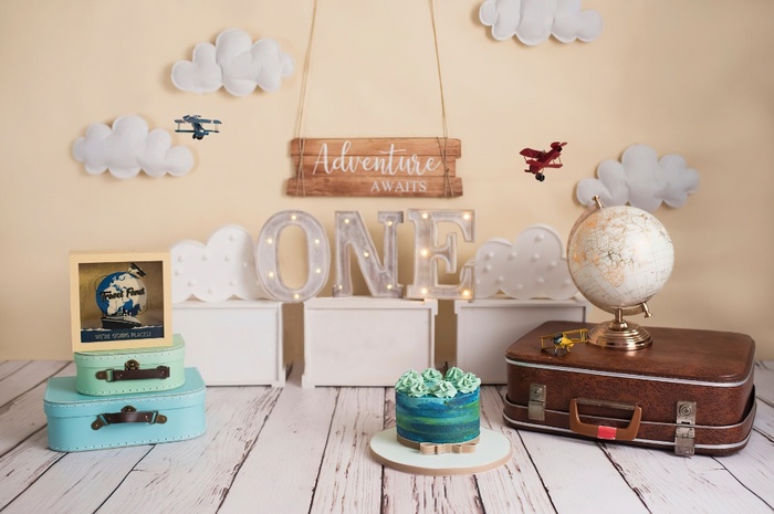 儿童照相拼接背景