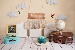 儿童照相拼接背景