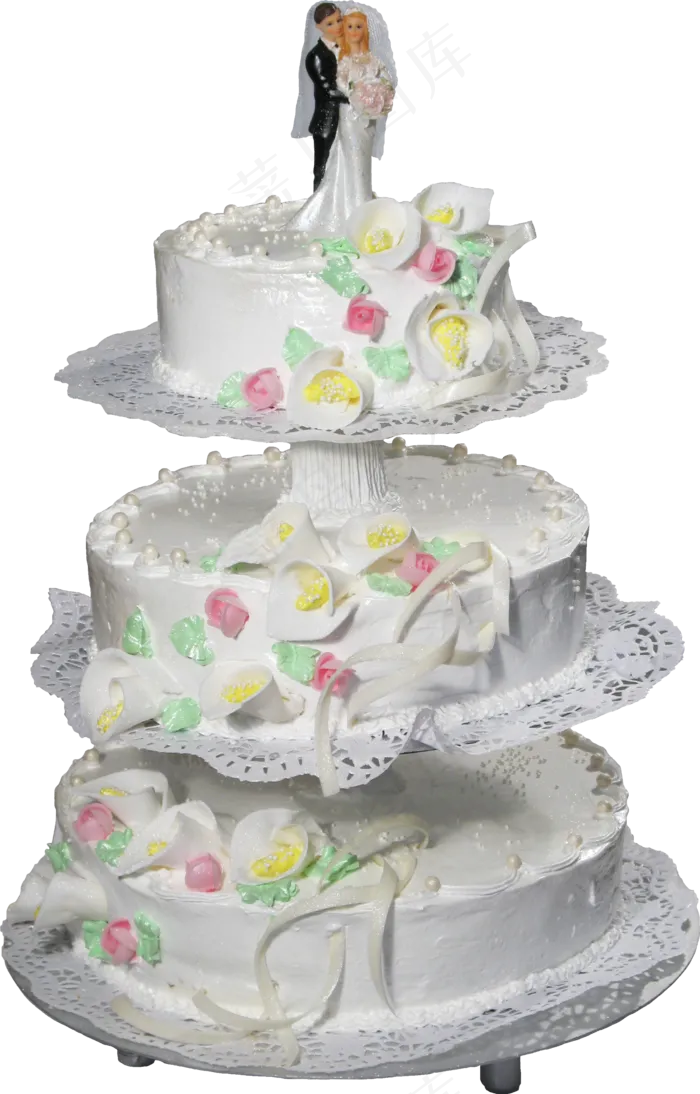 免抠结婚蛋糕生日蛋糕实物摄影