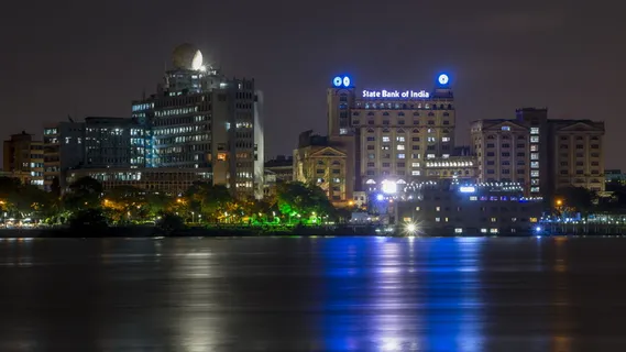 海边城市夜景图片 海边城市夜景图片