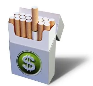 香烟 PNG免抠(300x278)