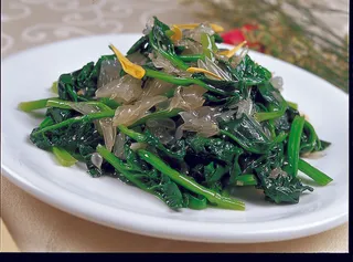 0911LCS-997鲜柚拌菠菜