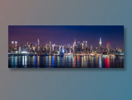 绚丽天空背景下的港口城市 绚丽天空背景下的港口城市