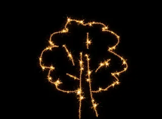 led灯光效果装饰素材