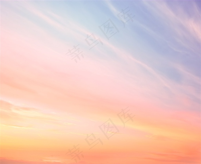红色云海风景