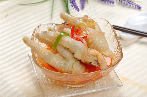 泰式白凤爪美食图片 泰式白凤爪美食图片
