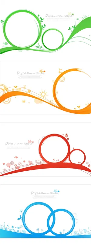 简约风名片海报边框图框素材AI矢量图 (245)