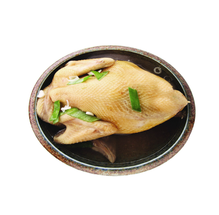 鸡仔烤鸡美食图